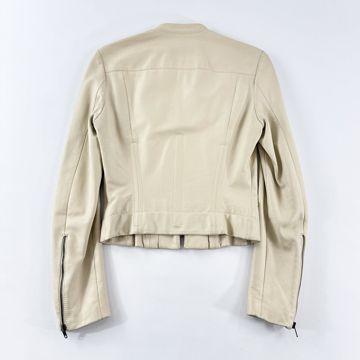 Dirk Bikkembergs Cropped & Cinched Biker Jacket 2000s