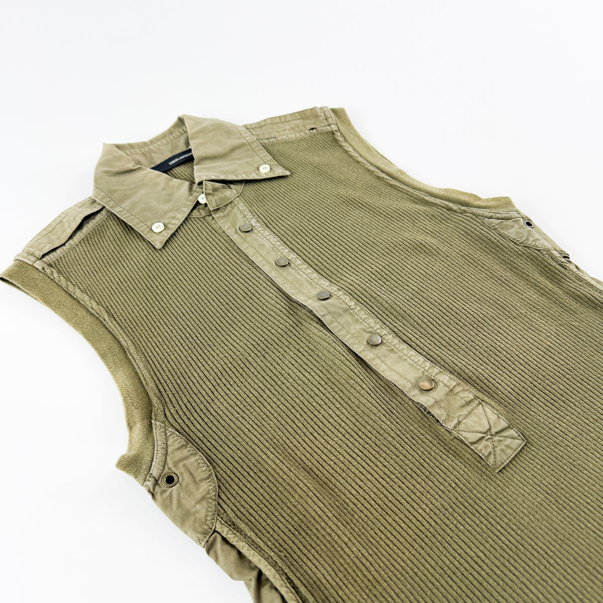 Dsquared2 Sleeveless Ribbed Tank Top 2000s