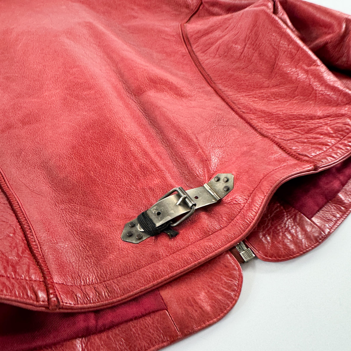 Calugi E Giannelli Toad Leather Jacket 1980s