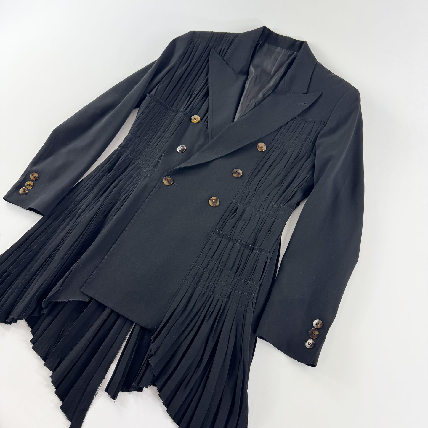 Jean Paul Gaultier Pleated Tail Coat FW2002
