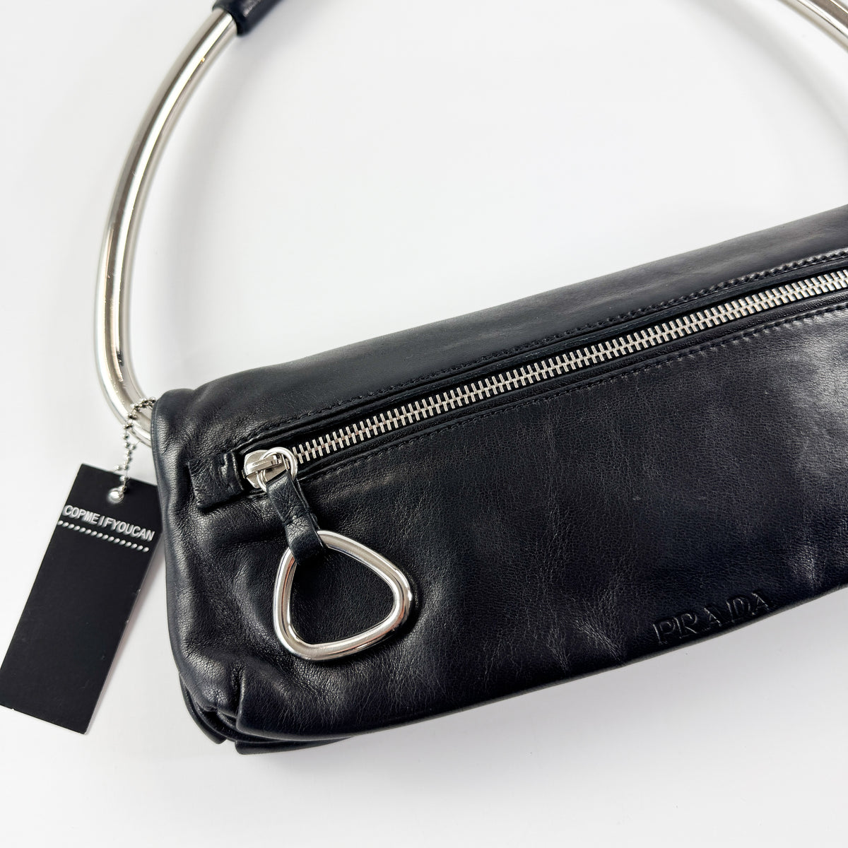 Prada Metal Ring Handle Bag SS2001