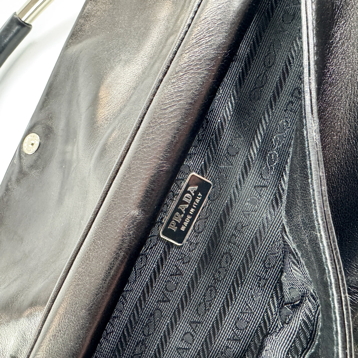 Prada Metal Ring Handle Bag SS2001