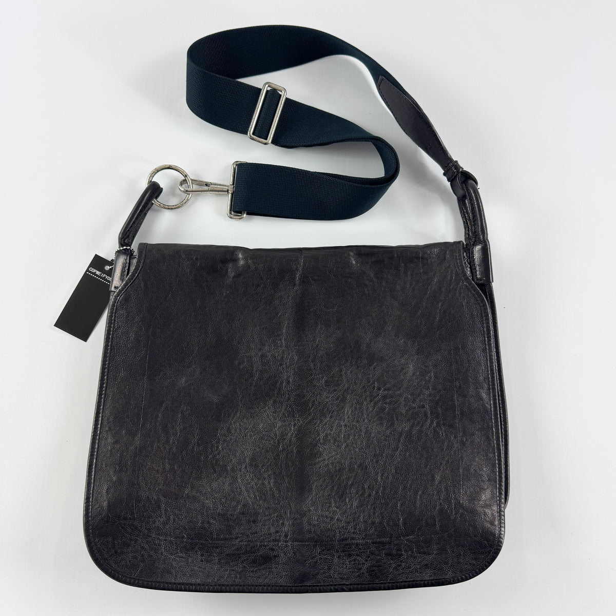 Yves Saint Laurent Large Leather Crossbody Bag 2000s