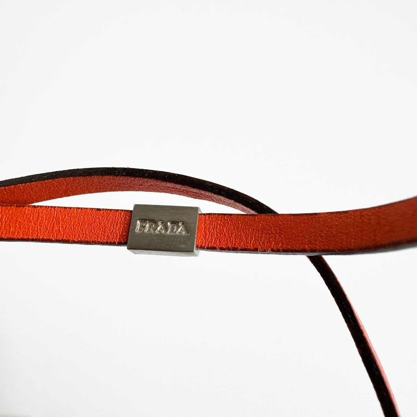 Prada Patent Leather Beetle Charm FW1999