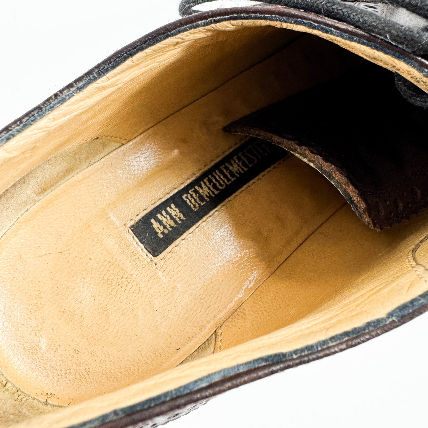 Ann Demeulemeester Kitten Heel Oxfords 2000s