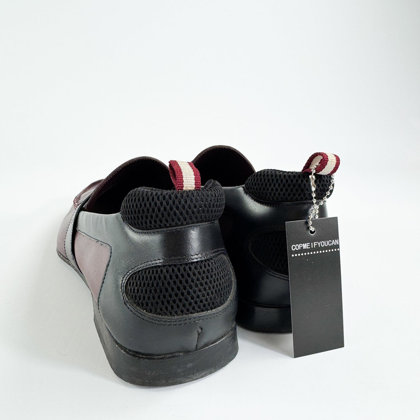 Miu Miu Men's Burgundy Black Sporty Dress Shoes SS2000