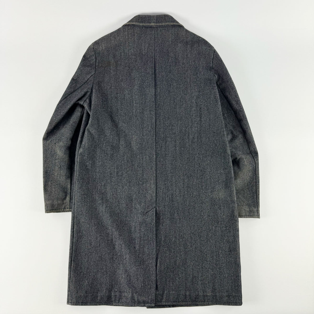 Miu Miu Gray Denim Coat FW2000
