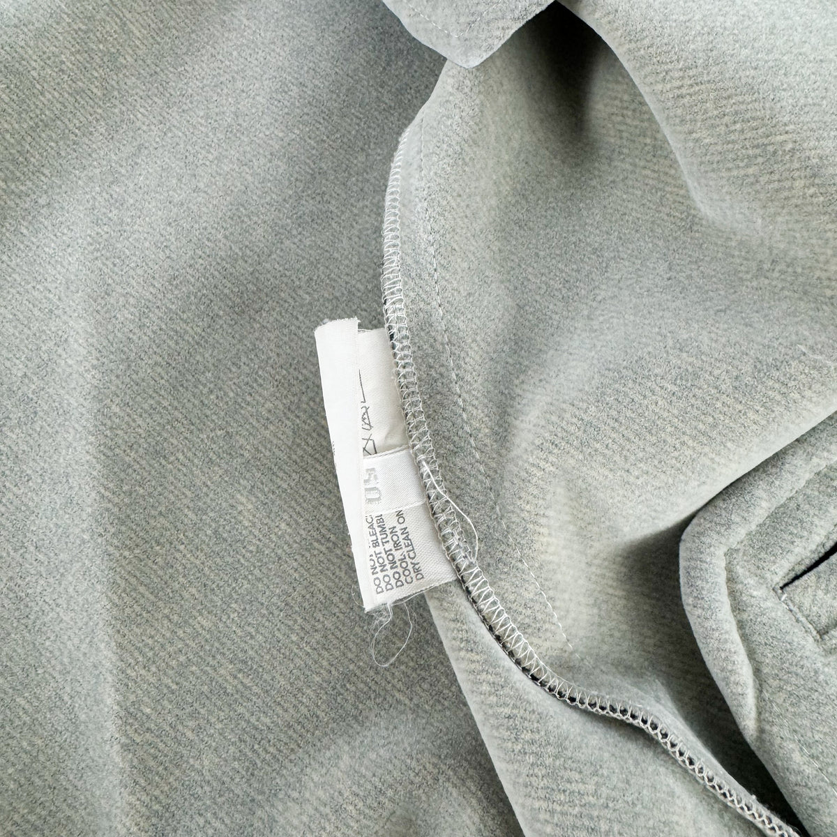 Miu Miu Gray Denim Coat FW2000