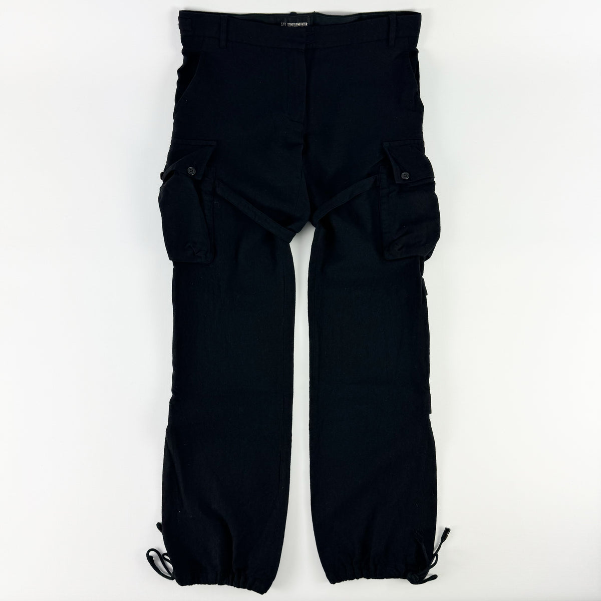 Ann Demeulemeester Wool Cargo Pants FW2002