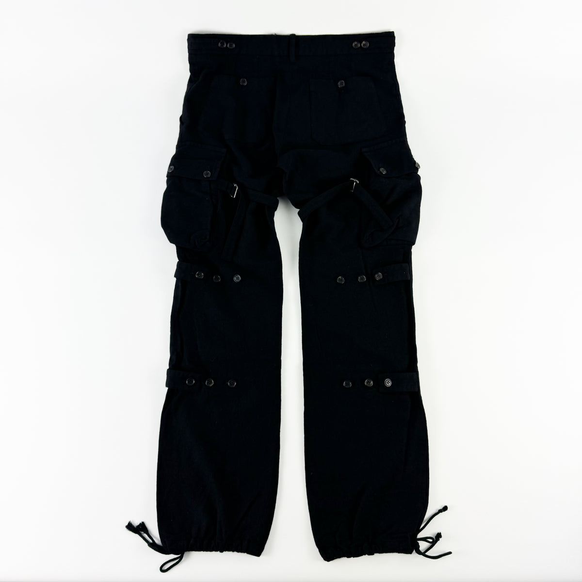 Ann Demeulemeester Wool Cargo Pants FW2002