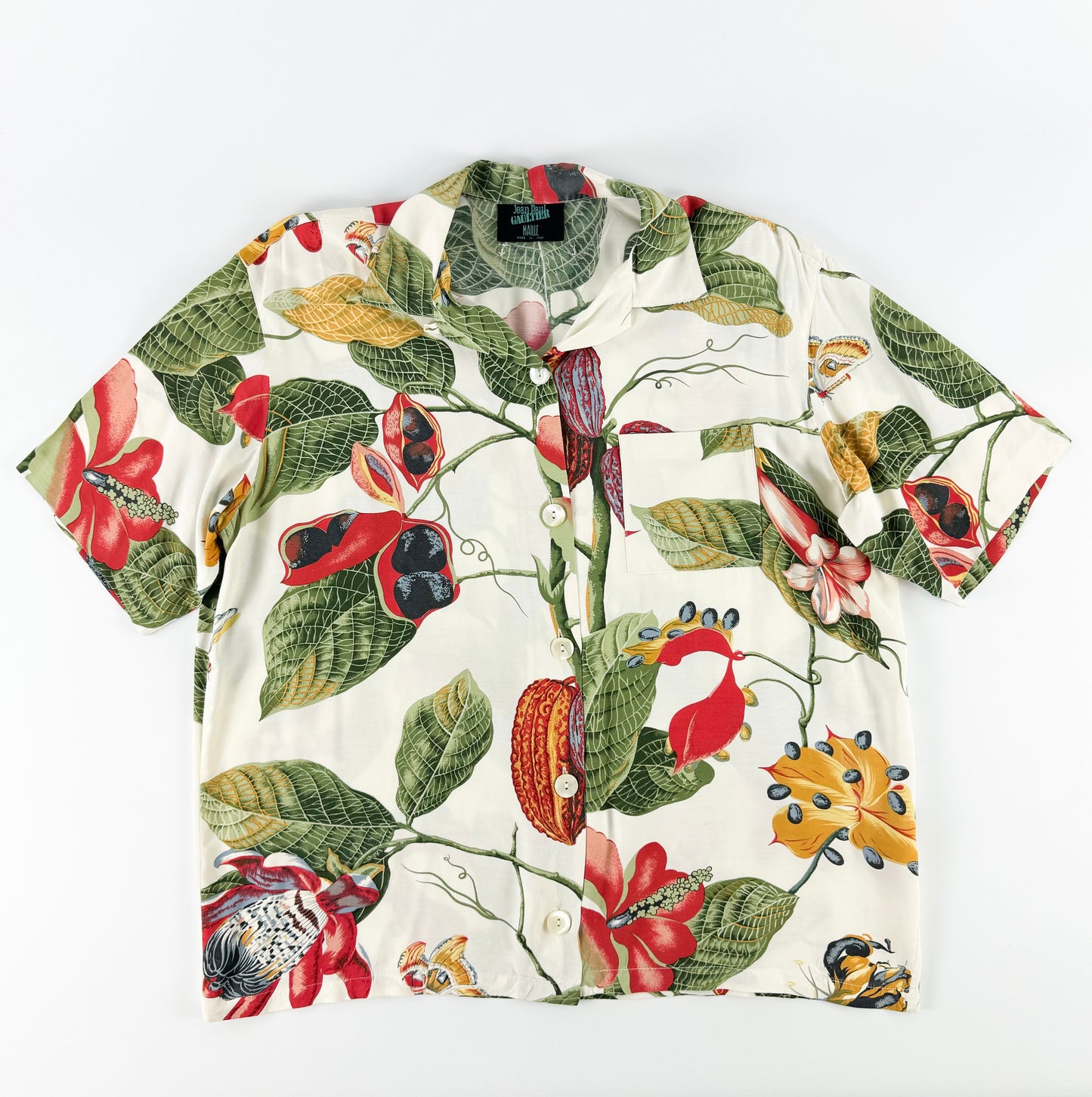 Jean Paul Gaultier Botanical Print Shirt SS1993