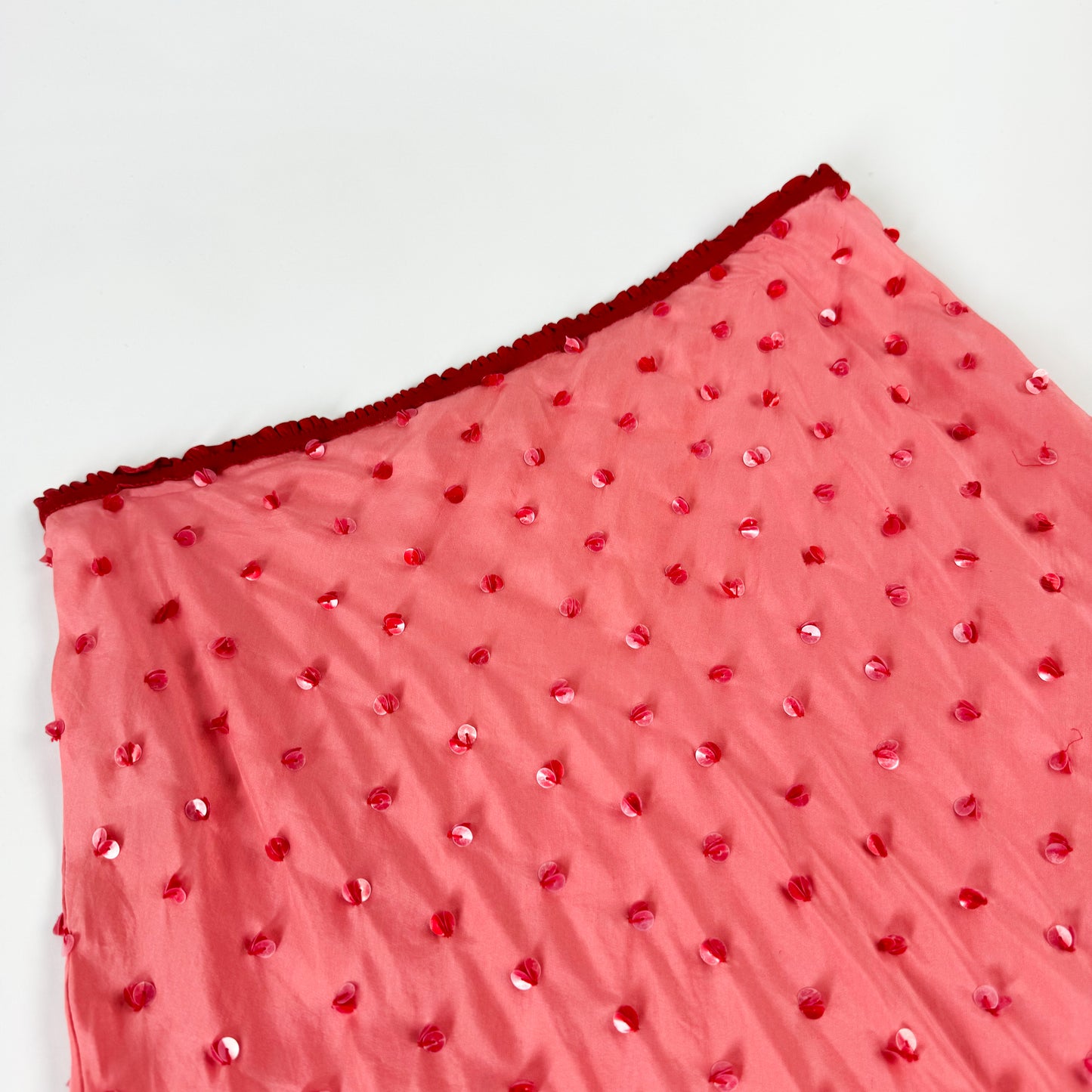 Prada Sequin Strawberry Skirt SS2000