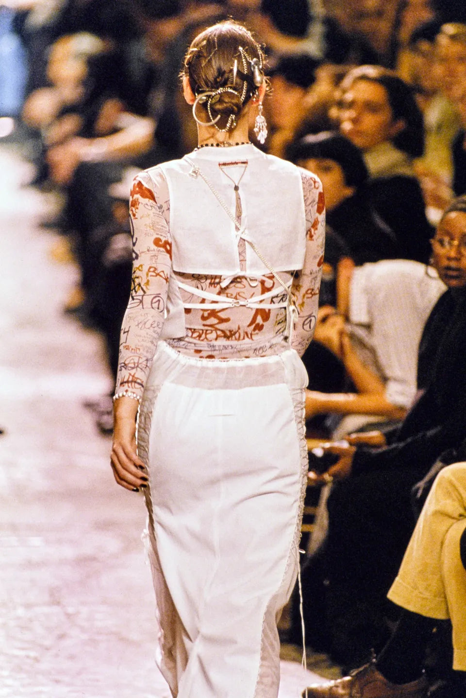 Jean Paul Gaultier Floral Waist Coat SS1994