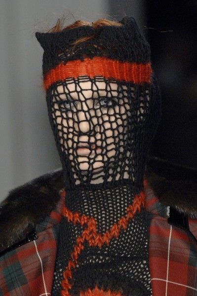 Jean Paul Gaultier Structured Art-Print Knit Jumper FW2007