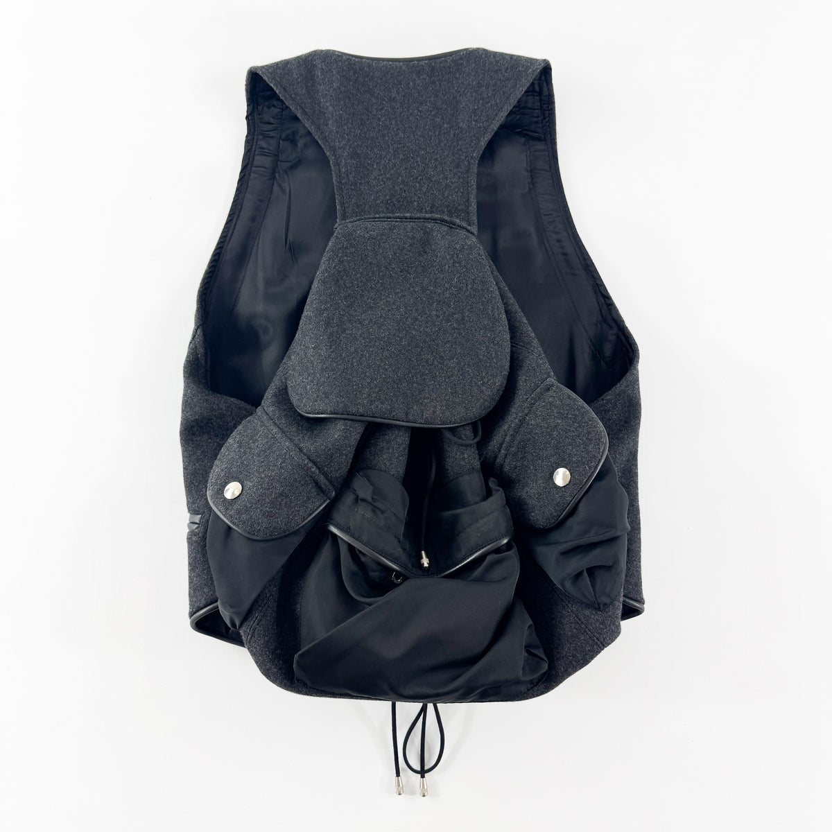 Dsquared2 D2 Backpack Wool Vest 1990s
