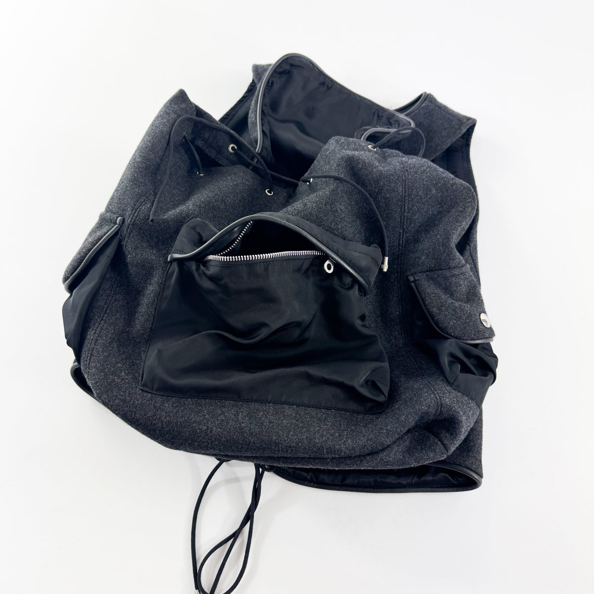 Dsquared2 D2 Backpack Wool Vest 1990s