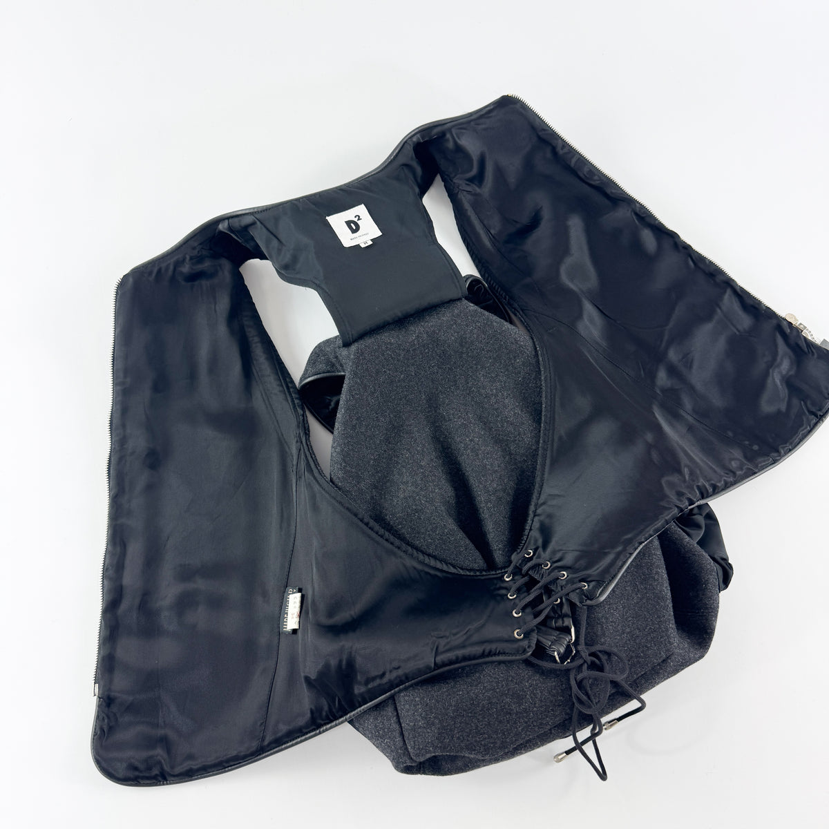 Dsquared2 D2 Backpack Wool Vest 1990s