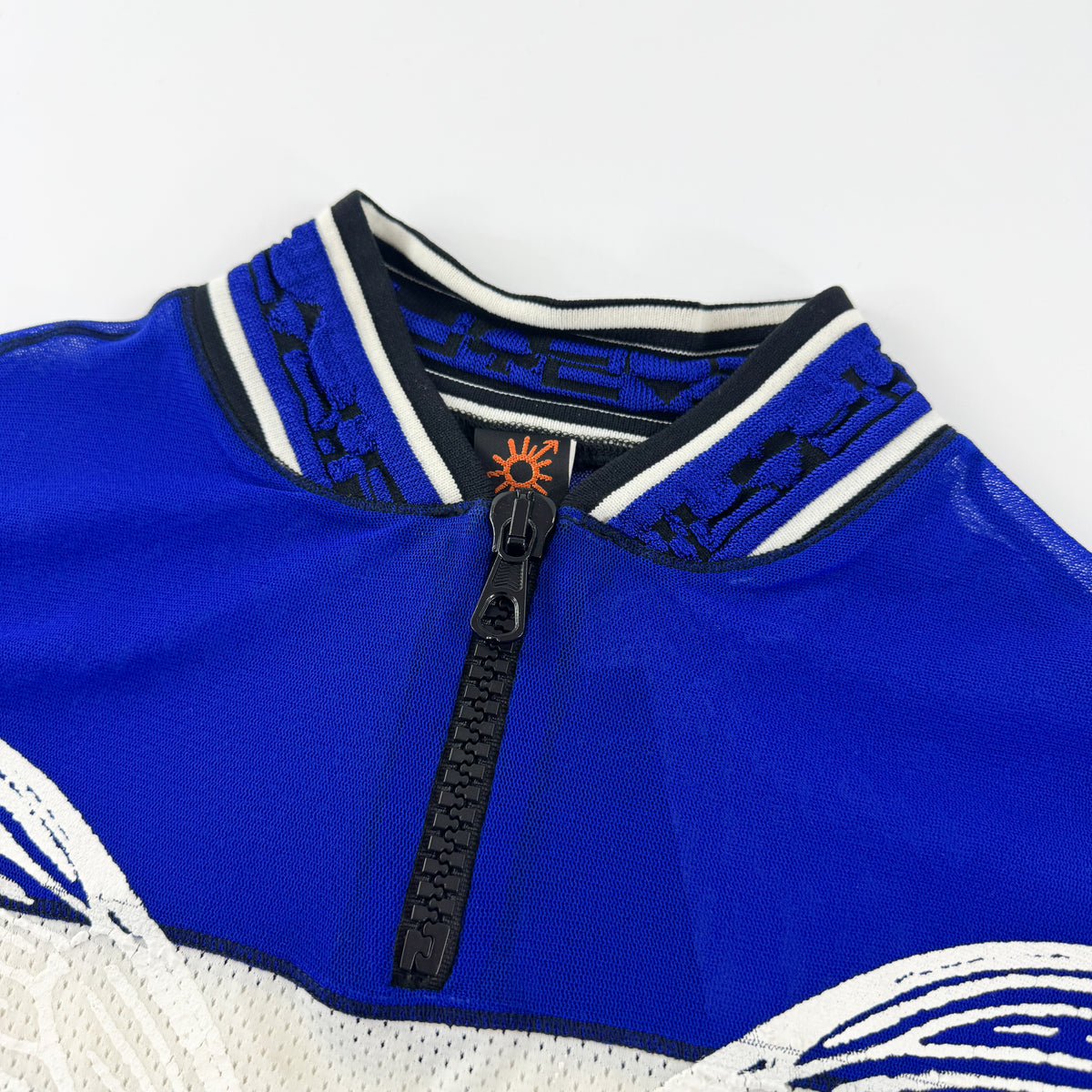 Jean Paul Gaultier Butterfly Polo Mesh T-Shirt 2000s