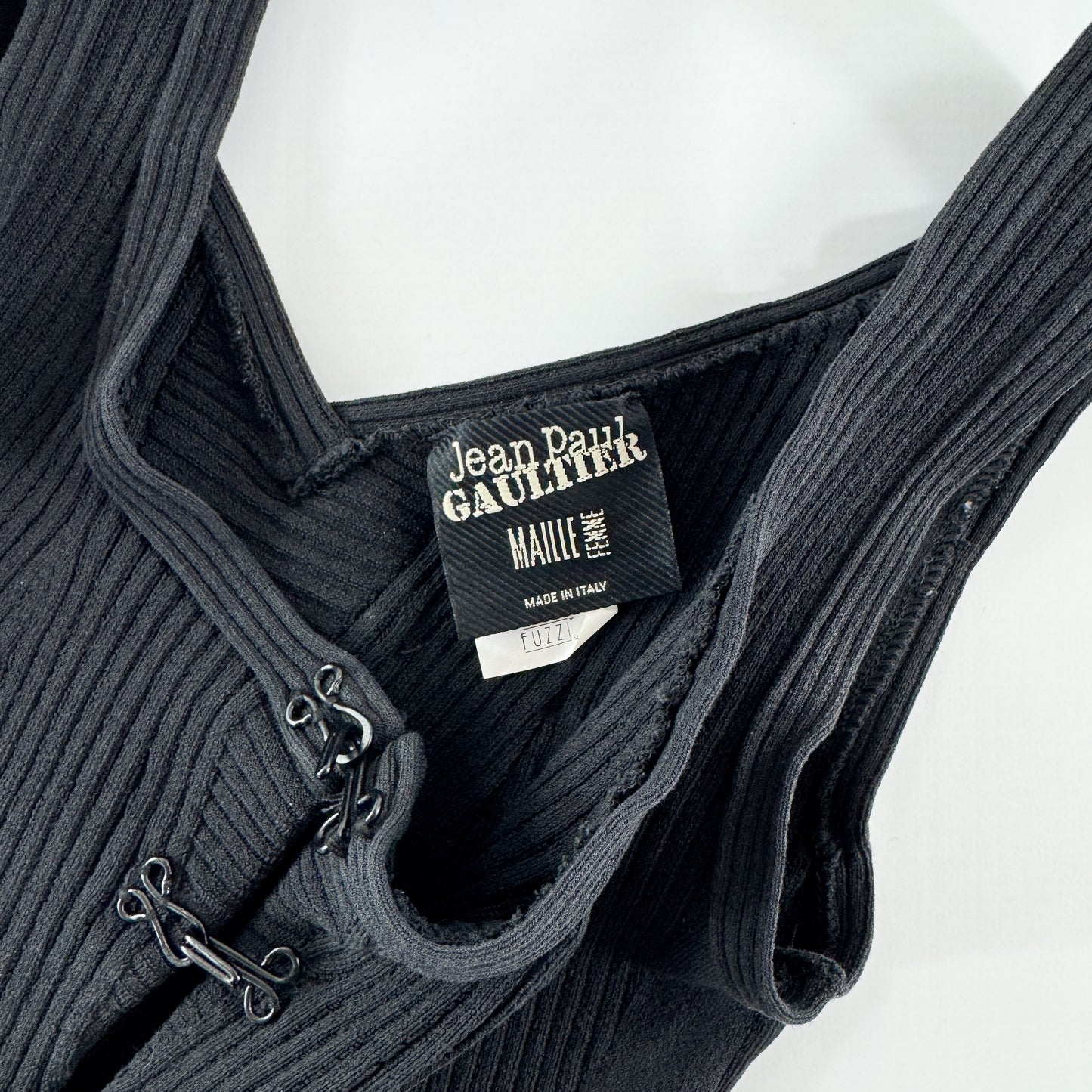 Jean Paul Gaultier Hook & Eye Crop-Top SS1993