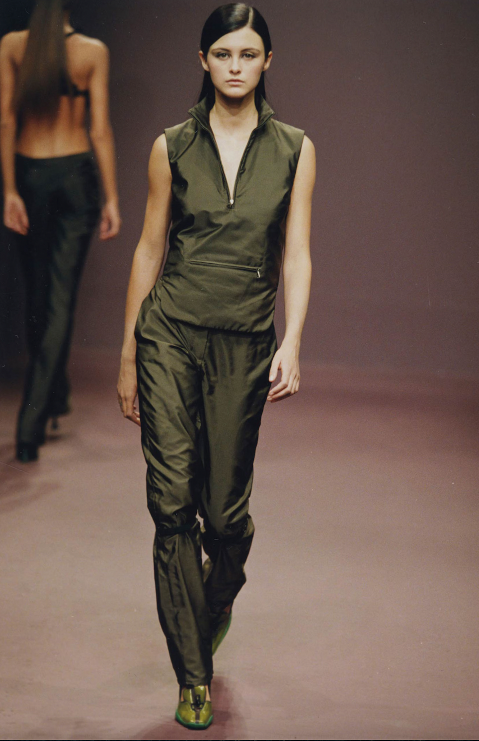 Prada Nylon Tech Skirt FW1999