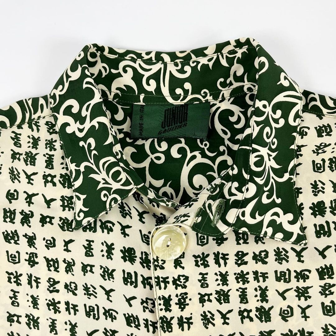 Jean Paul Gaultier Chinese Lettering Button Up SS1994