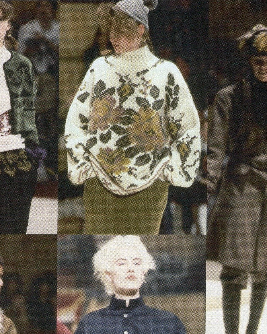 Jean Paul Gaultier Equator Floral Knit FW1984