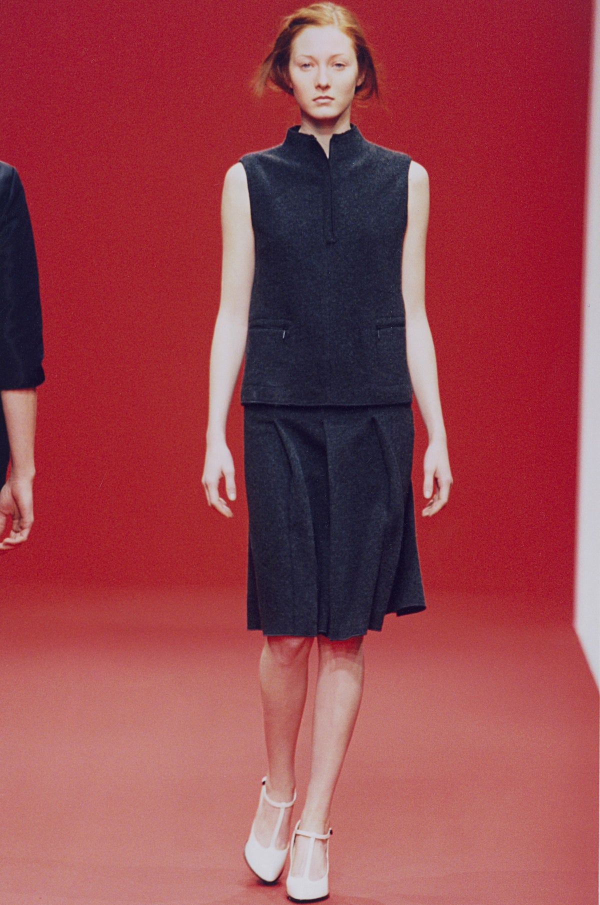 Miu Miu Wool Mini Wrap Skirt FW1998